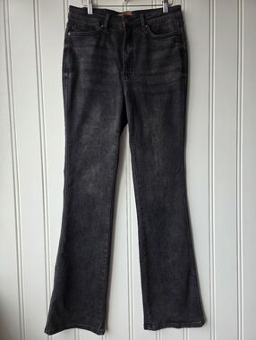 Judy Blue Black Tummy Control Bootcut Jeans 11/30 Long JB88787 BK L